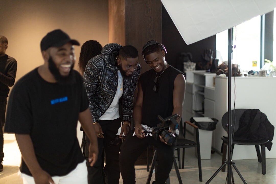 celebrity backstage moment